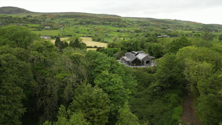 house in a remote rural location