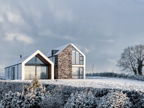 double gable Irish house